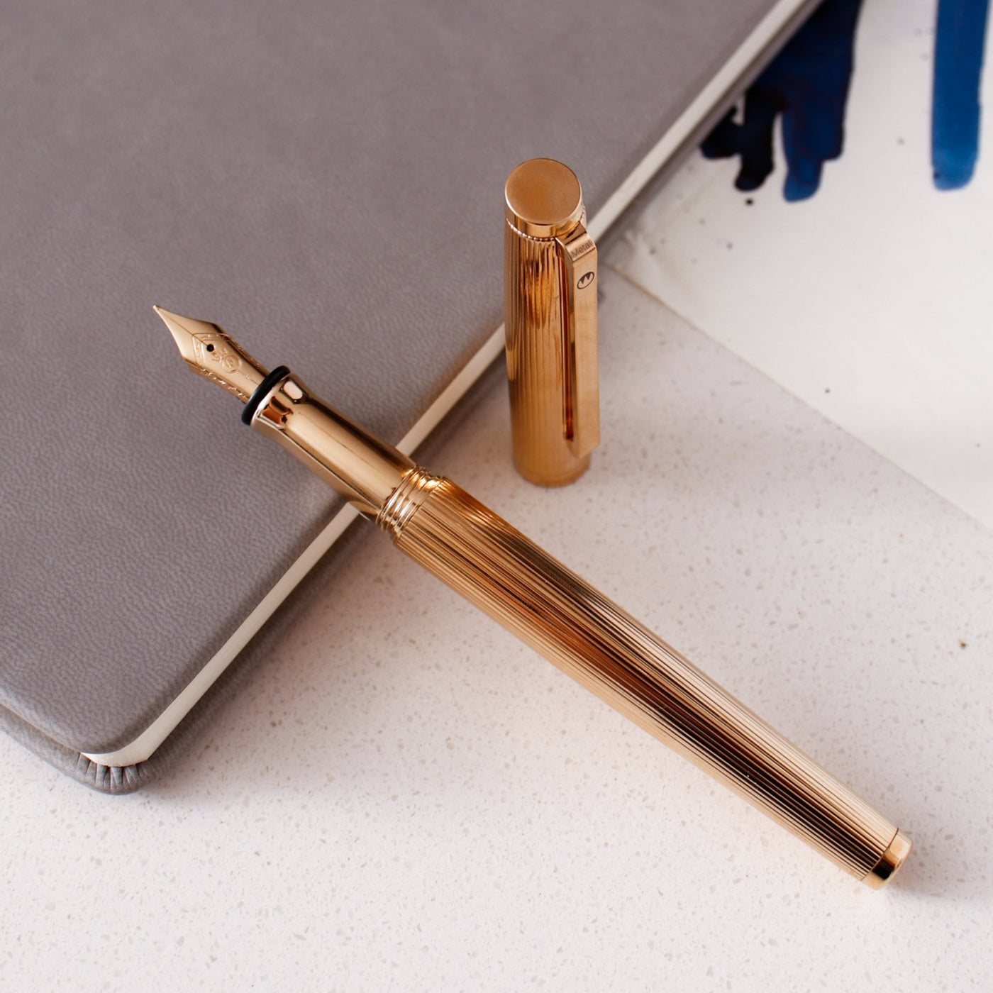 Waldmann Tuscany Gold Plated Fountain Pen