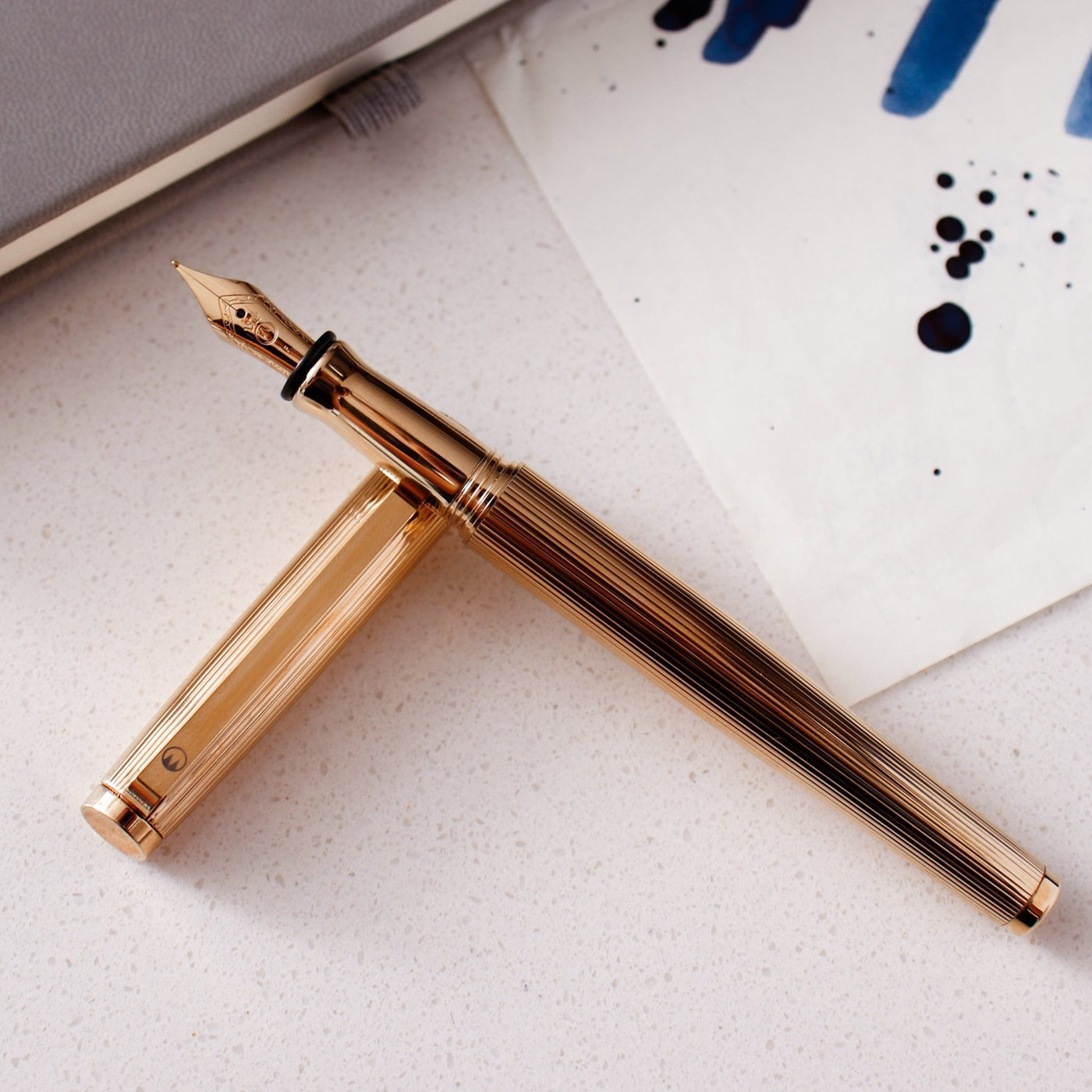 Waldmann Tuscany Gold Plated Fountain Pen