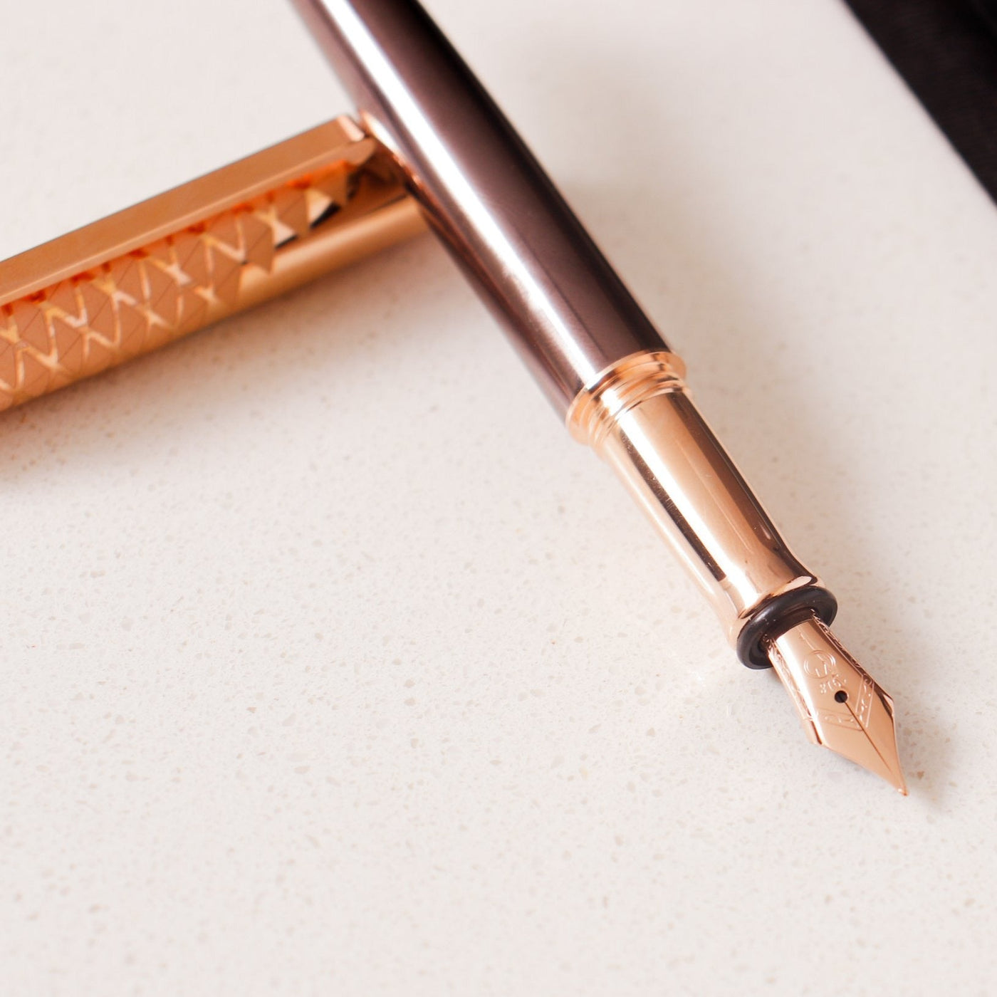 Waldmann Tuscany Vela Rose Gold Fountain Pen