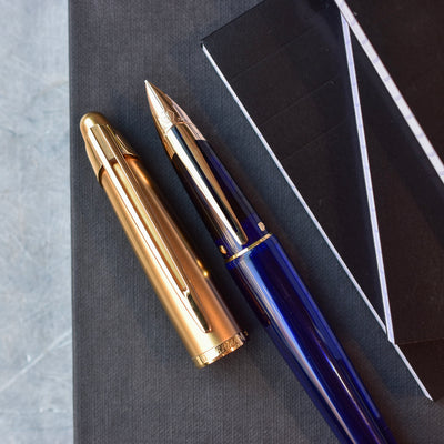 Waterman Edson Sapphire Fountain Pen