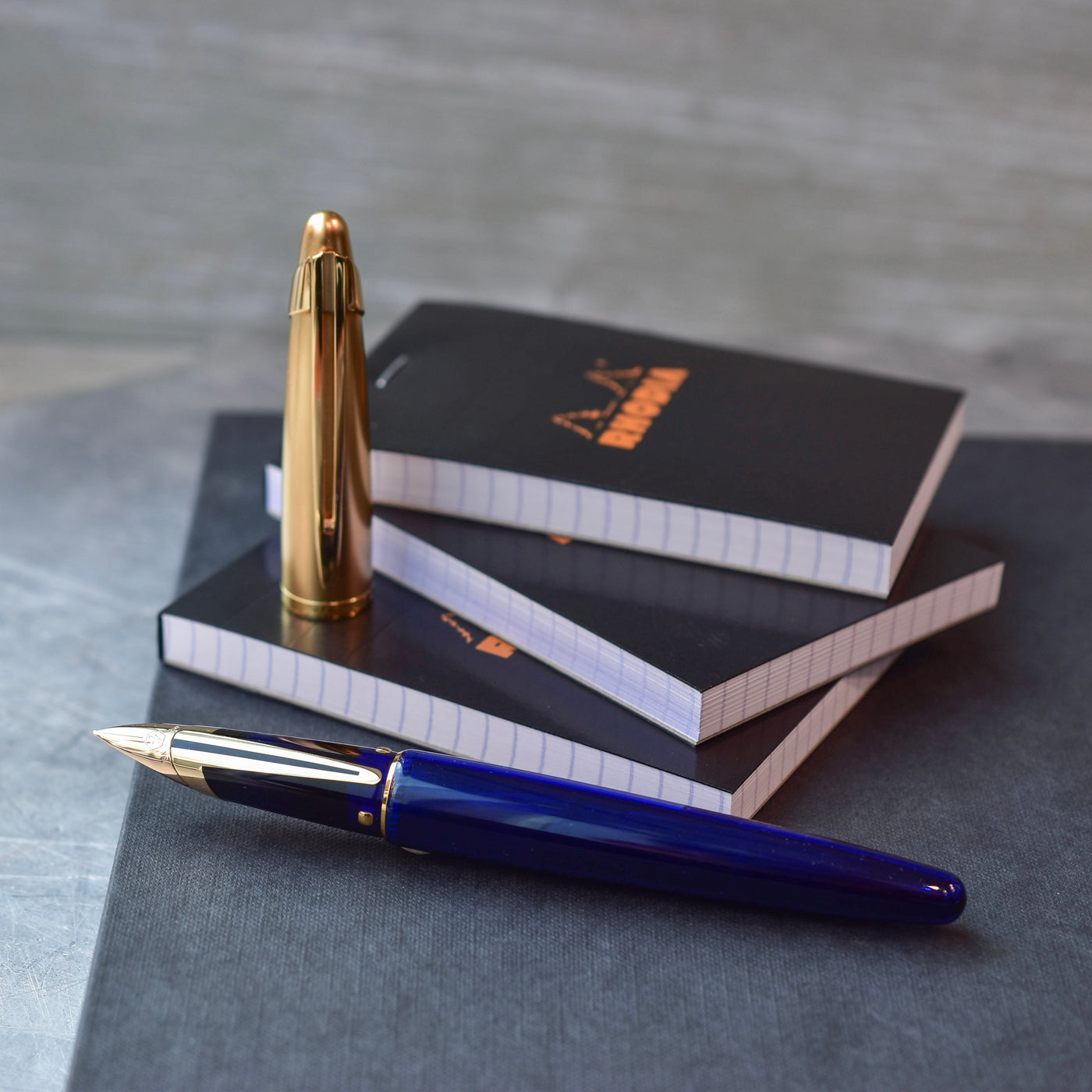 Waterman Edson Sapphire Fountain Pen