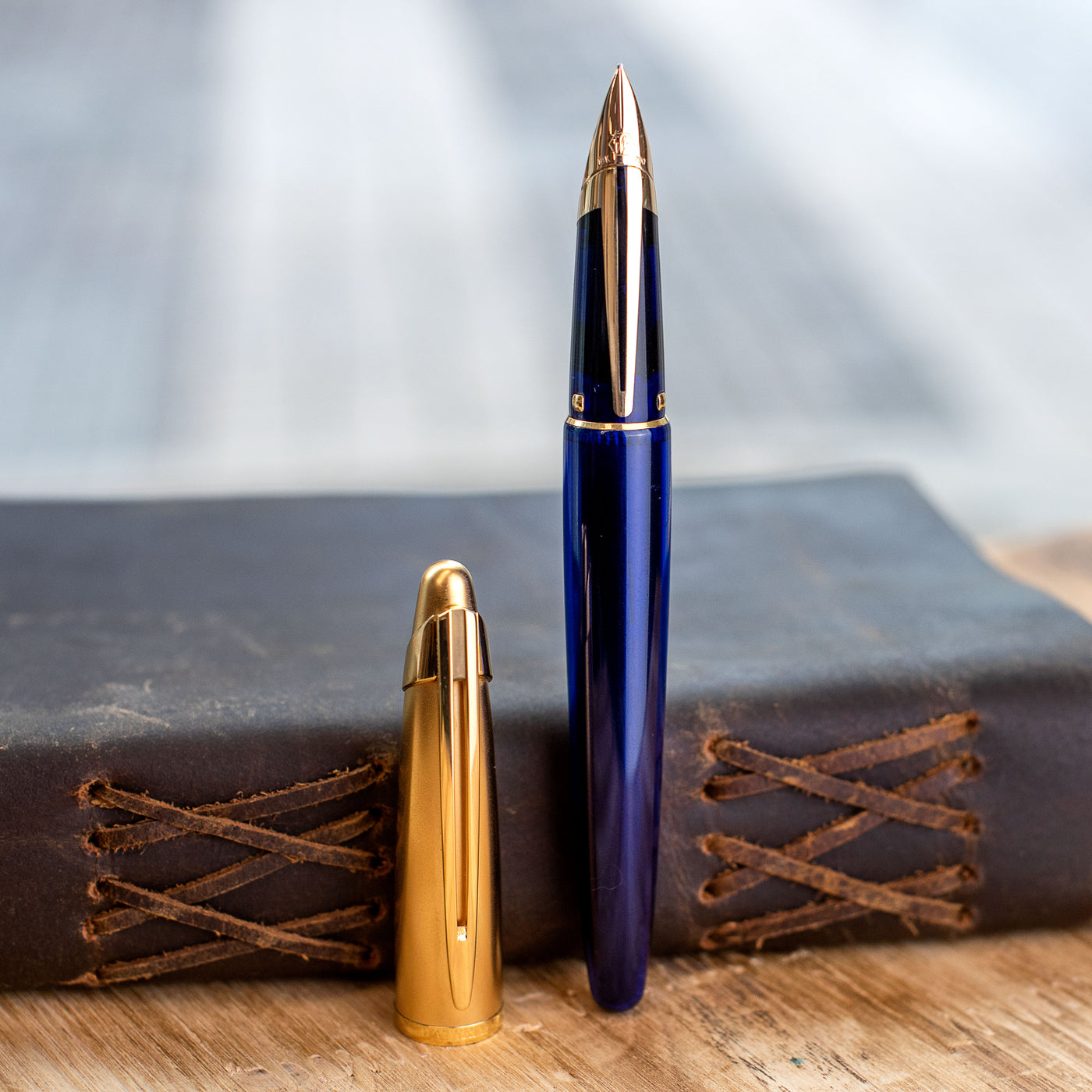 Waterman Edson Sapphire Fountain Pen