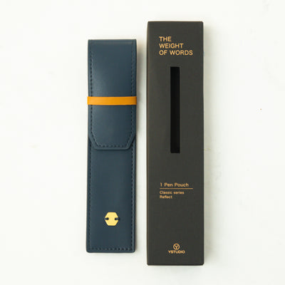 Ystudio Classic Reflect Blue Pen Pouch