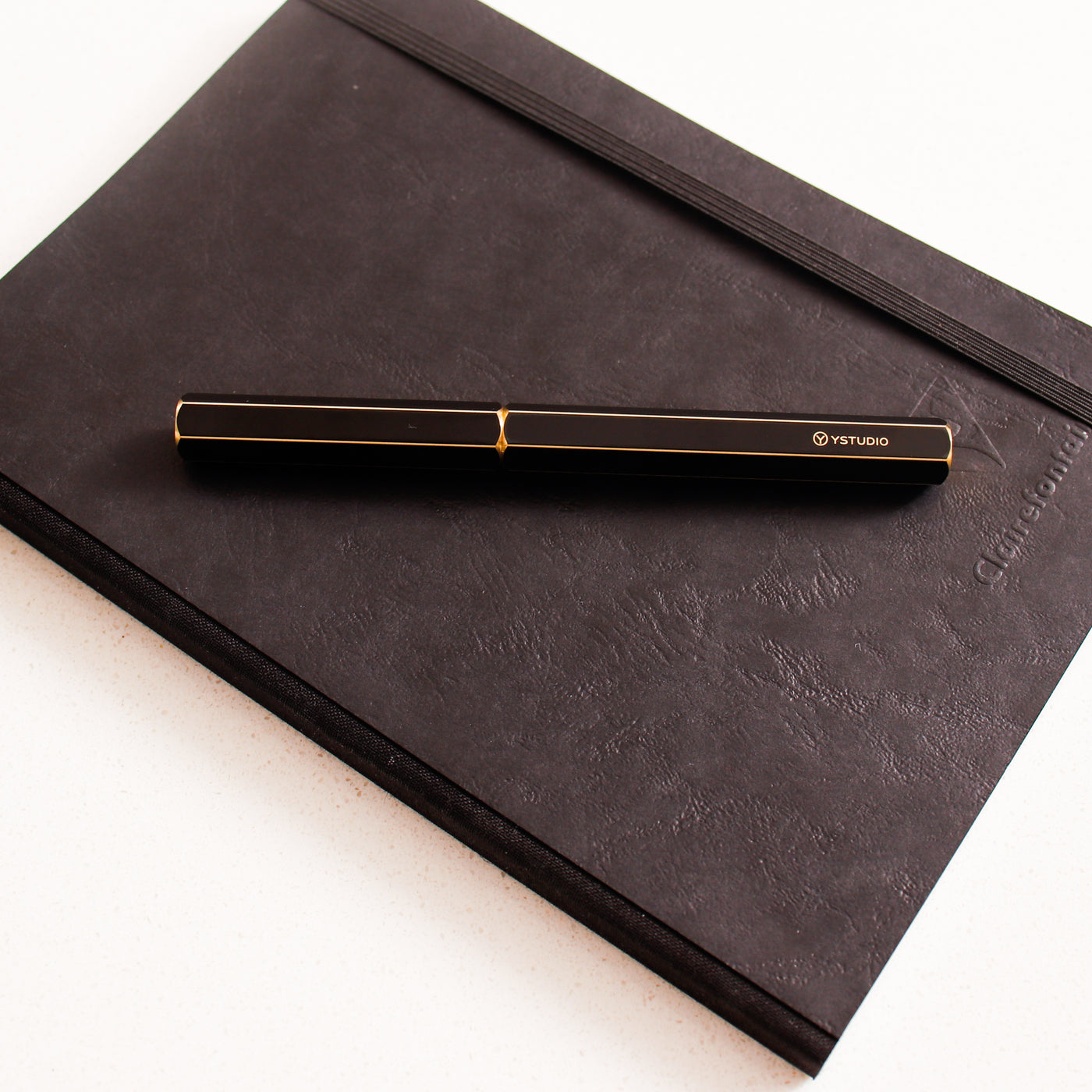 Ystudio Classic Revolve Black Fountain Pen