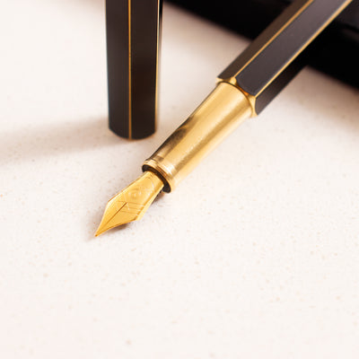 Ystudio Classic Revolve Black Fountain Pen