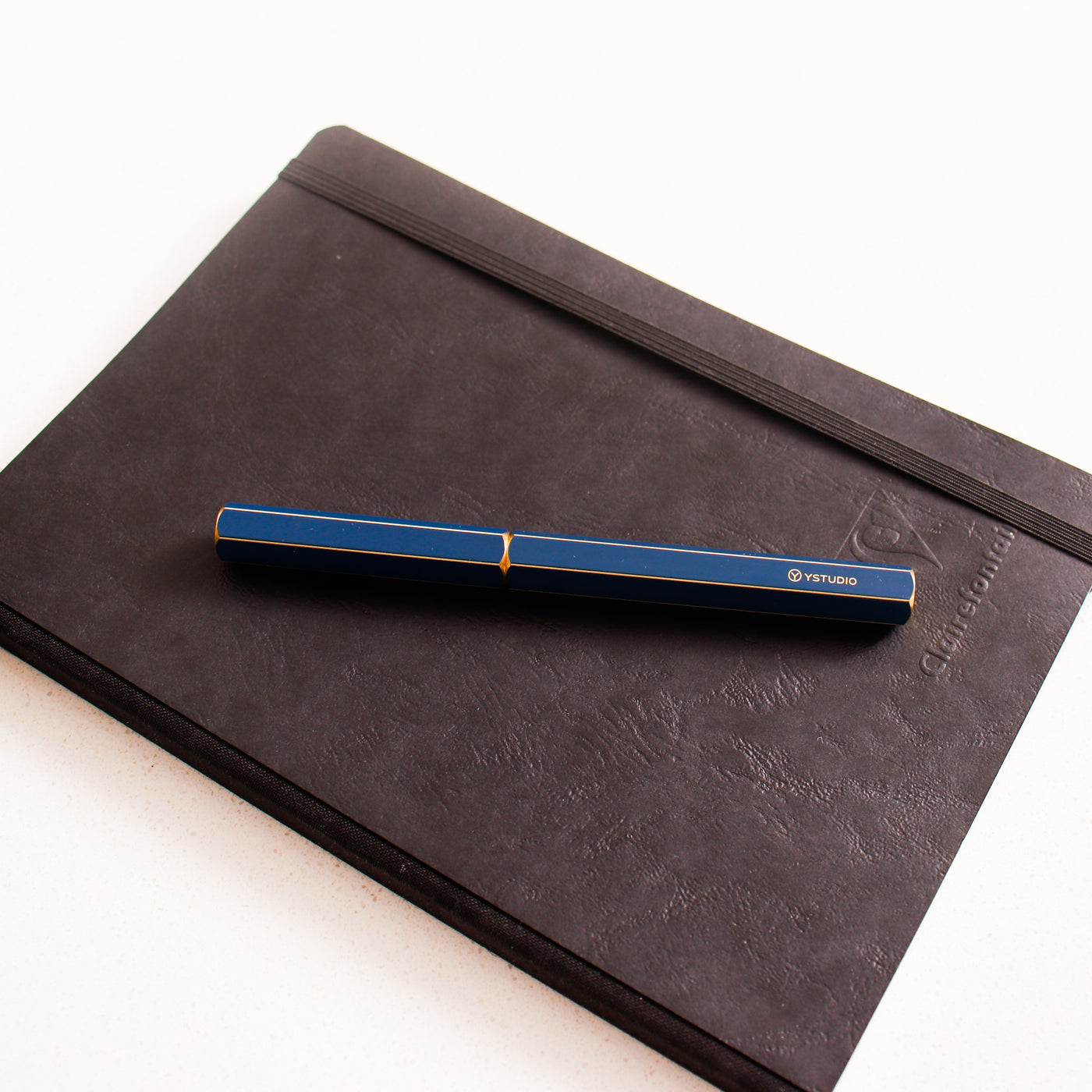 Ystudio Classic Revolve Blue Fountain Pen