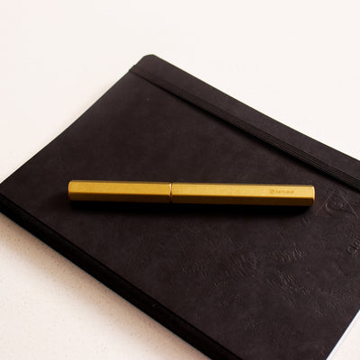 Ystudio Classic Revolve Brass Fountain Pen