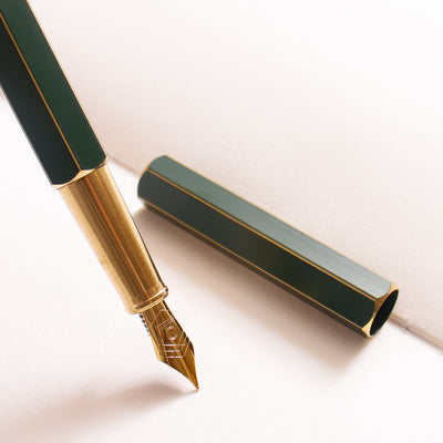 Ystudio Classic Revolve Green Fountain Pen