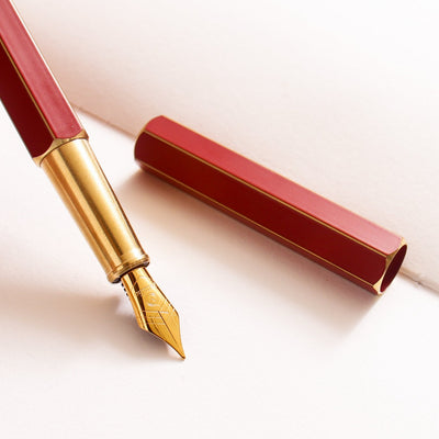 Ystudio Classic Revolve Red Fountain Pen