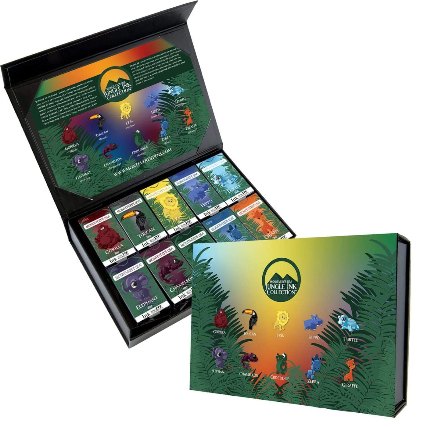 Monteverde Jungle Ink 10 Ink Gift Set