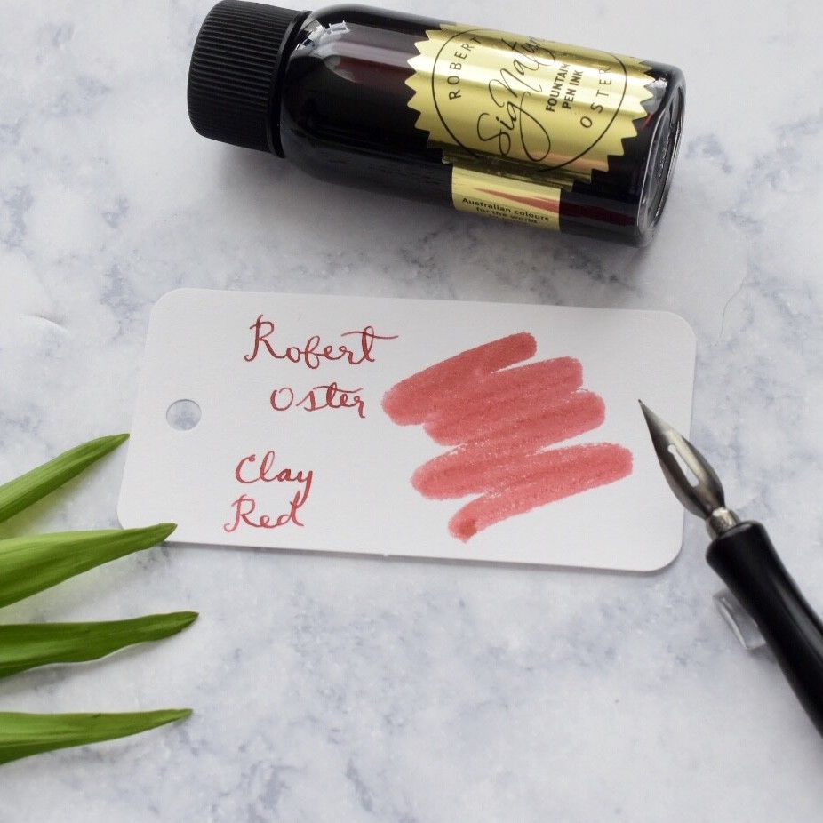 Robert Oster Clay Red 50ml Ink Bottle-Robert Oster-Truphae