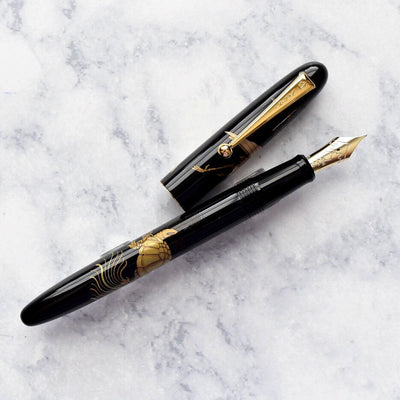 Namiki Nippon Art Crane & Turtle Maki-e Fountain Pen 14k Gold Nib-Pilot-Truphae