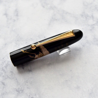 Namiki Nippon Art Crane & Turtle Maki-e Fountain Pen 14k Gold Nib-Pilot-Truphae