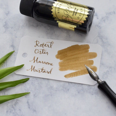 Robert Oster Marrone Mustard Brown 50ml Ink Bottle-Robert Oster-Truphae