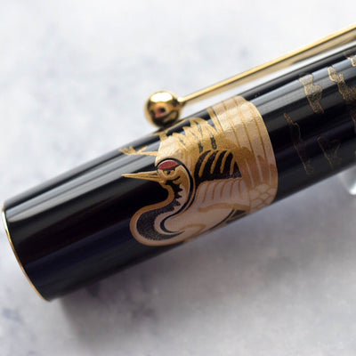 Namiki Nippon Art Crane & Turtle Maki-e Fountain Pen 14k Gold Nib-Pilot-Truphae