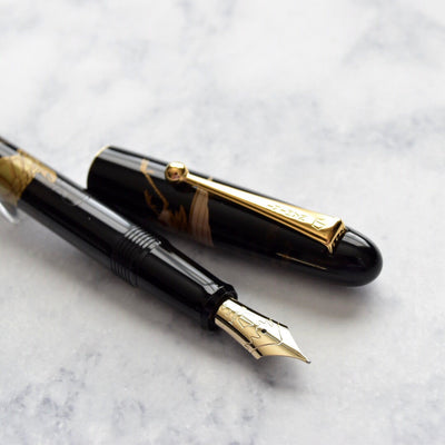 Namiki Nippon Art Crane & Turtle Maki-e Fountain Pen 14k Gold Nib-Pilot-Truphae