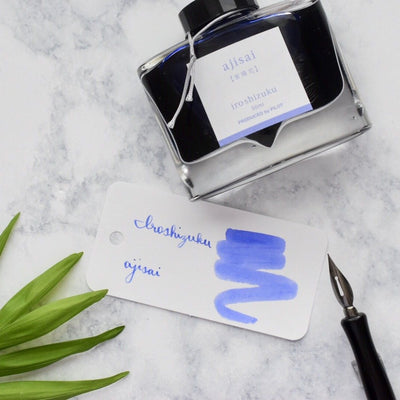 Pilot Iroshizuku Ajisai Periwinkle Blue Hydrangea 50ml Ink Bottle-Pilot-Truphae