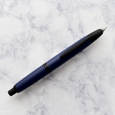 Pilot Namiki Vanishing Point Matte Blue & Black Trim Fountain Pen 18k Gold Nib-Pilot-Truphae