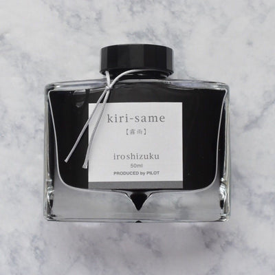 Pilot Iroshizuku Kiri-Same Misty Rain Gray 50ml Ink Bottle-Pilot-Truphae