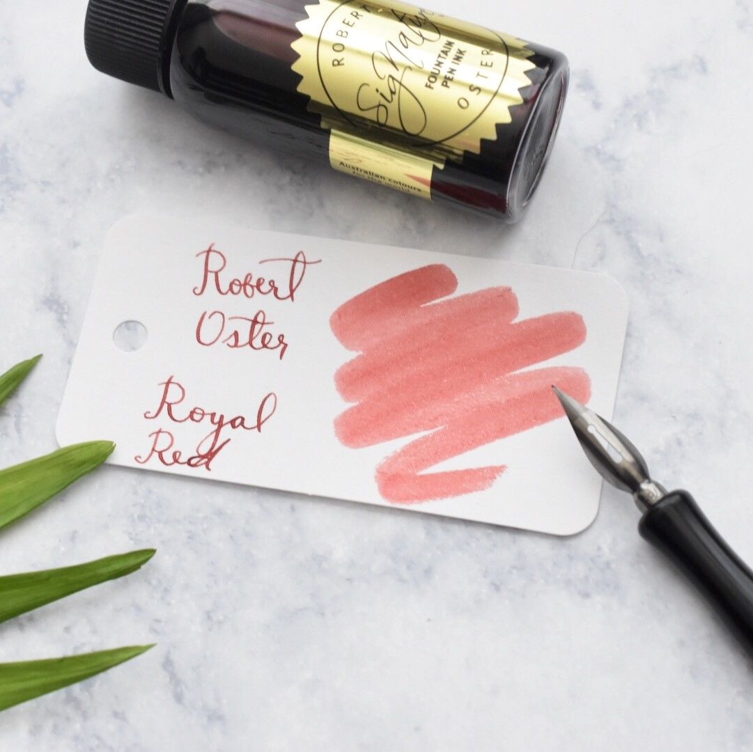 Robert Oster Royal Red 50ml Ink Bottle-Robert Oster-Truphae