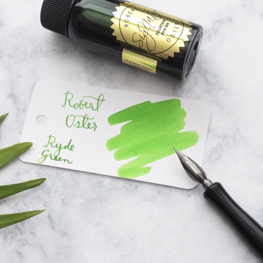 Robert Oster Ryde Bright Green 50ml Ink Bottle-Robert Oster-Truphae