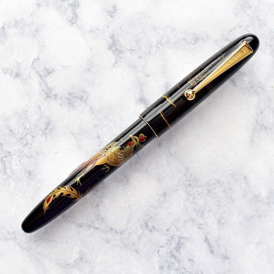 Namiki Nippon Art Chinese Golden Phoenix Maki-e Fountain Pen 14k Gold Nib-Pilot-Truphae