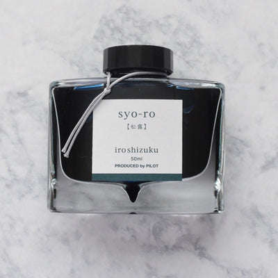 Pilot Iroshizuku Syo-Ro Dew on Pine Tree Turquoise 50ml Ink Bottle-Pilot-Truphae