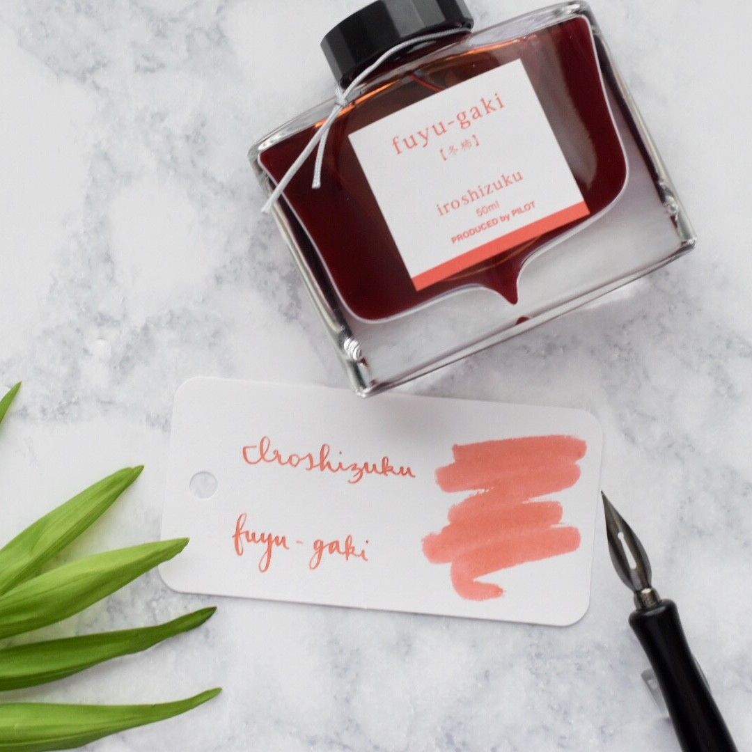 Pilot Iroshizuku Fuyu-Gaki Winter Persimmon Orange 50ml Ink Bottle-Pilot-Truphae