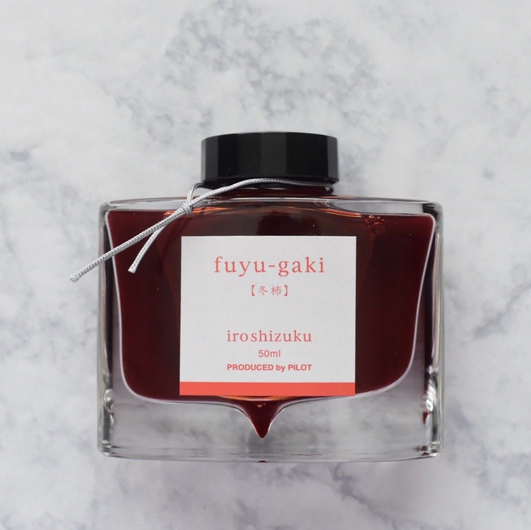 Pilot Iroshizuku Fuyu-Gaki Winter Persimmon Orange 50ml Ink Bottle-Pilot-Truphae