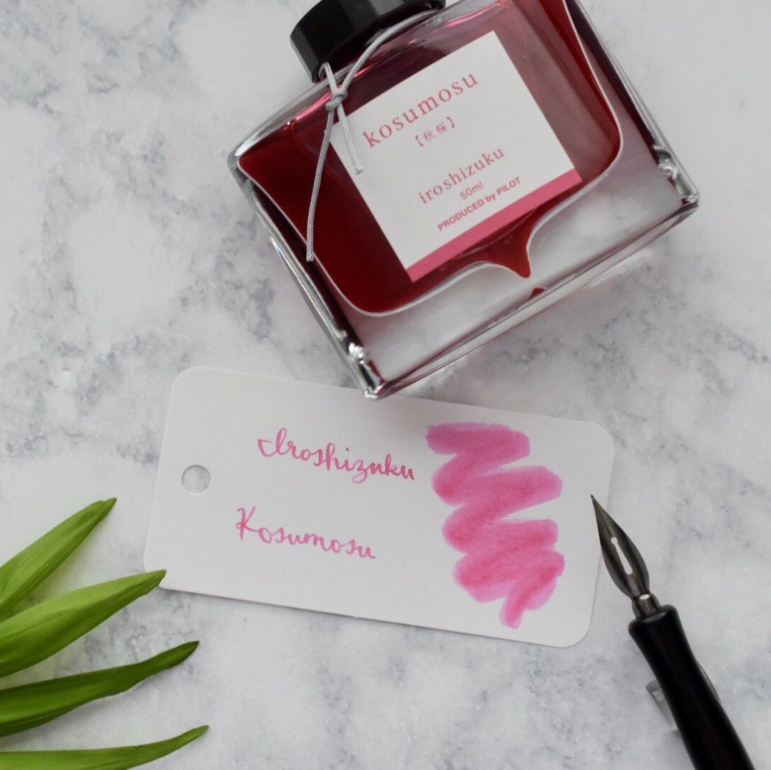 Pilot Iroshizuku Kosumosu Cherry Blossom Pink 50ml Ink Bottle-Pilot-Truphae