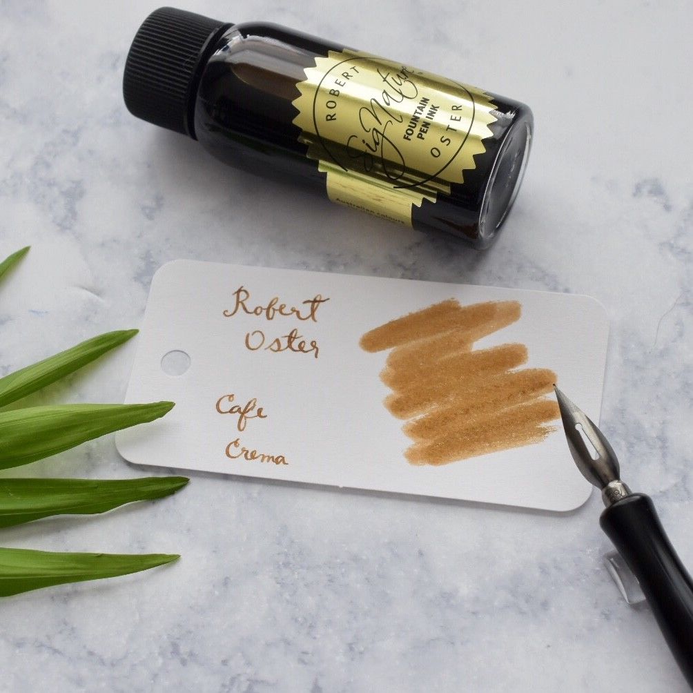 Robert Oster Cafe Crema Brown 50ml Ink Bottle-Robert Oster-Truphae