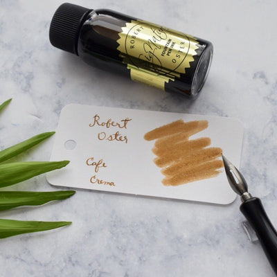 Robert Oster Cafe Crema Brown 50ml Ink Bottle-Robert Oster-Truphae