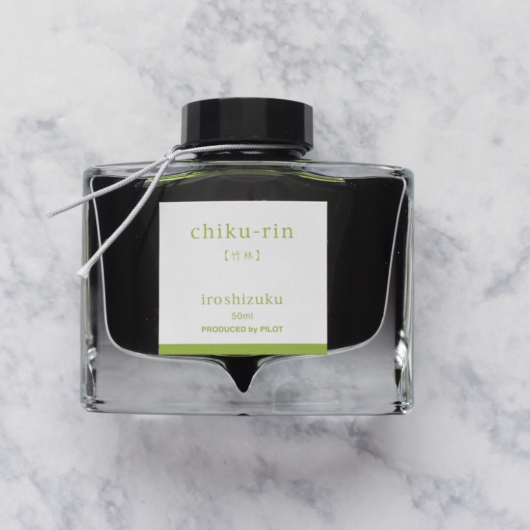 Pilot Iroshizuku Chiku-Rin Bamboo Forest Green 50ml Ink Bottle-Pilot-Truphae