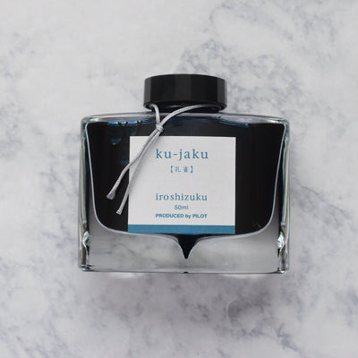 Pilot Iroshizuku Ku-Jaku Peacock Deep Turquoise 50ml Ink Bottle-Pilot-Truphae