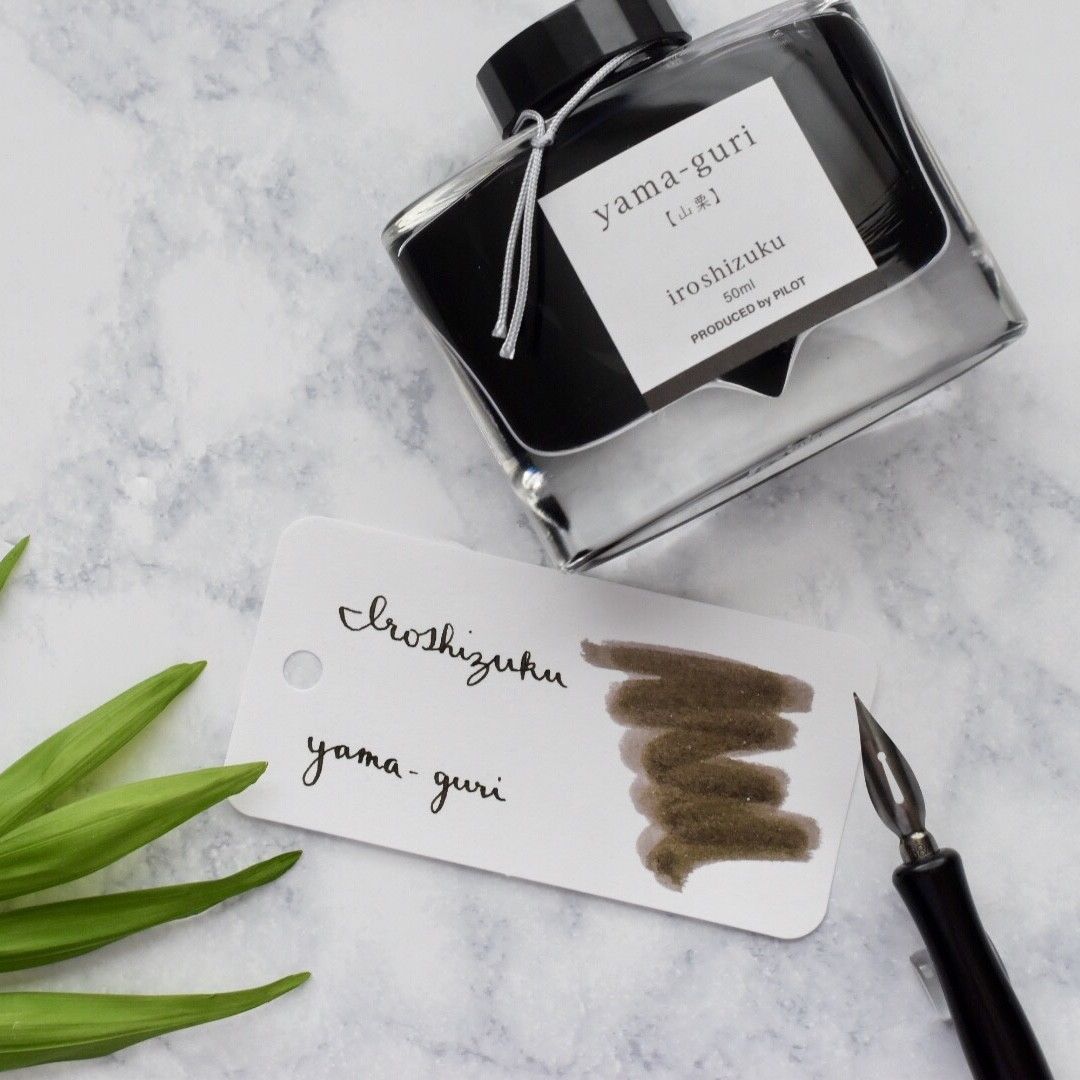 Pilot Iroshizuku Yama-guri Wild Chestnut - Encre Stylo Plume 50 Ml (Import Japon)
