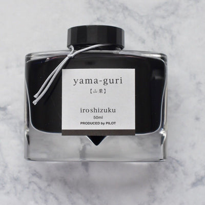 Pilot Iroshizuku Yama-Guri Wild Chestnut Brown 50ml Ink Bottle-Pilot-Truphae