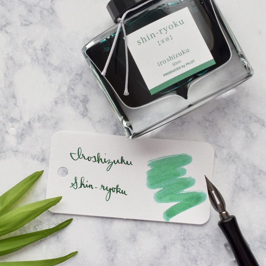 Pilot Iroshizuku Shin-Ryoku Forest Green 50ml Ink Bottle-Pilot-Truphae