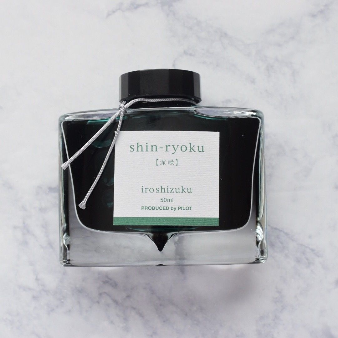 Pilot Iroshizuku Shin-Ryoku Forest Green 50ml Ink Bottle-Pilot-Truphae