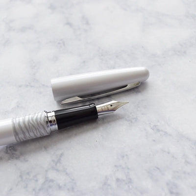 Pilot Metropolitan White Tiger Fountain Pen Fine Nib 91141-Pilot-Truphae