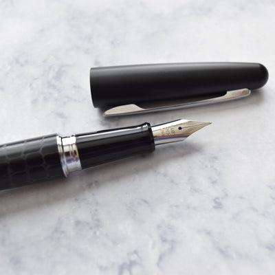 Pilot Metropolitan Black Crocodile Fountain Pen-Pilot-Truphae