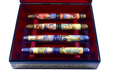 Artus Russian Miniature Art One of a Kind "The Life of Christ" Fountain Pen Set-Artus-Truphae