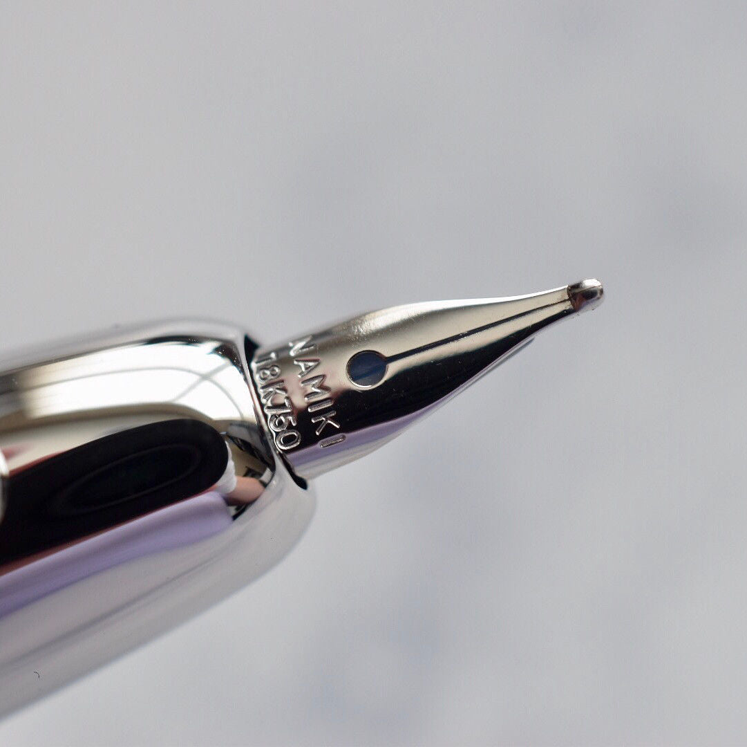 Pilot Namiki Vanishing Point Decimo Burgundy & Rhodium Fountain Pen 18k Gold Nib-Pilot-Truphae