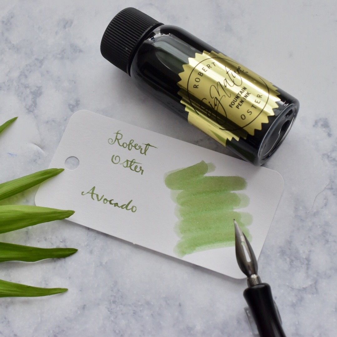 Robert Oster Avocado Green 50ml Ink Bottle-Robert Oster-Truphae