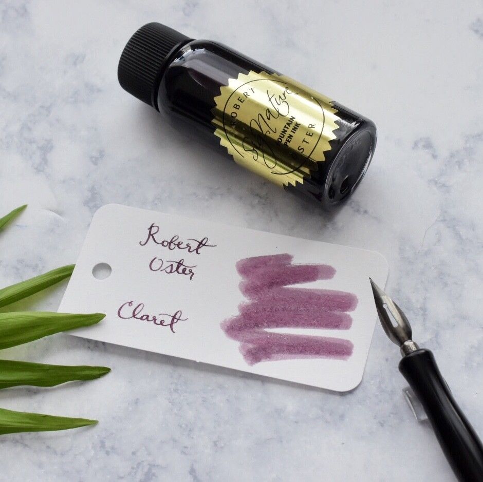 Robert Oster Claret Purple 50ml Ink Bottle-Robert Oster-Truphae