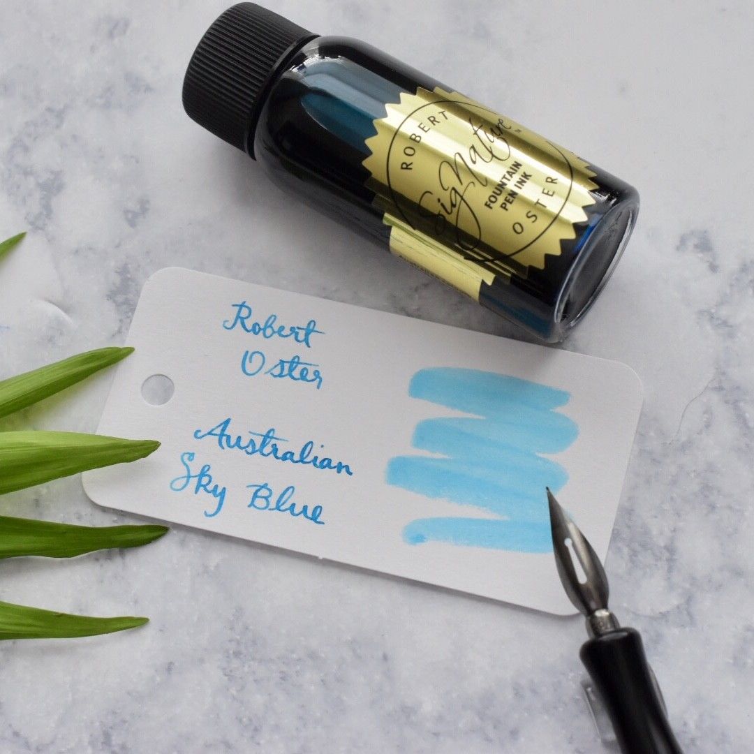 Robert Oster Australian Sky Blue 50ml Ink Bottle-Robert Oster-Truphae